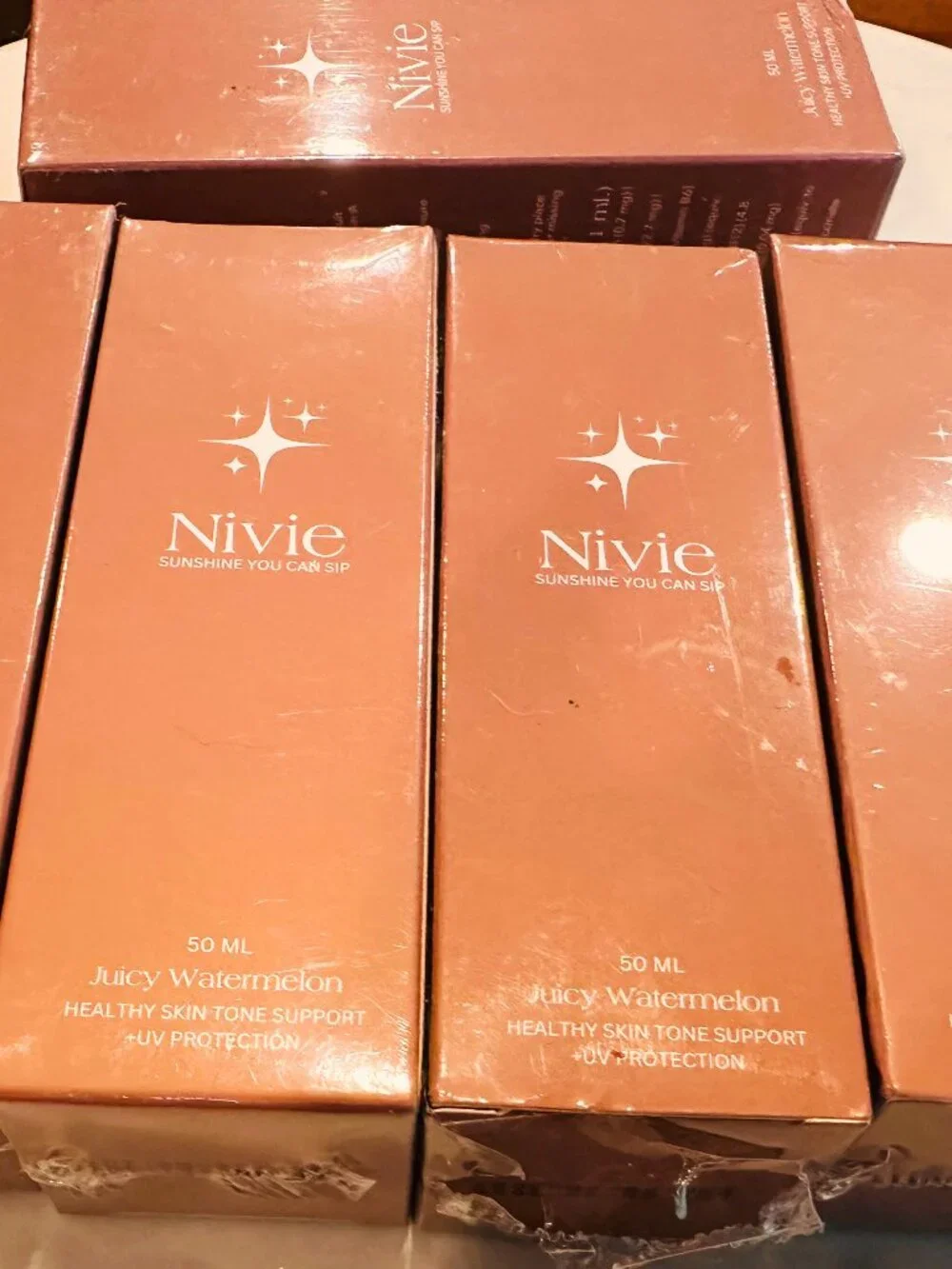 Nivie Tanning Drops Watermelon Flavored   NEW